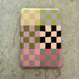 Checkered Kindle Case